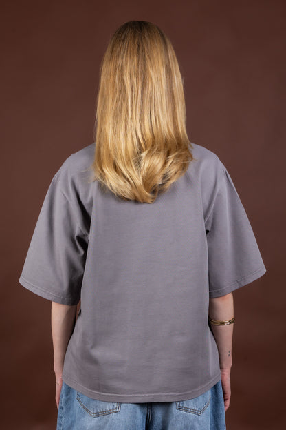 BASE 01 - OVERSIZED T-SHIRT GREY