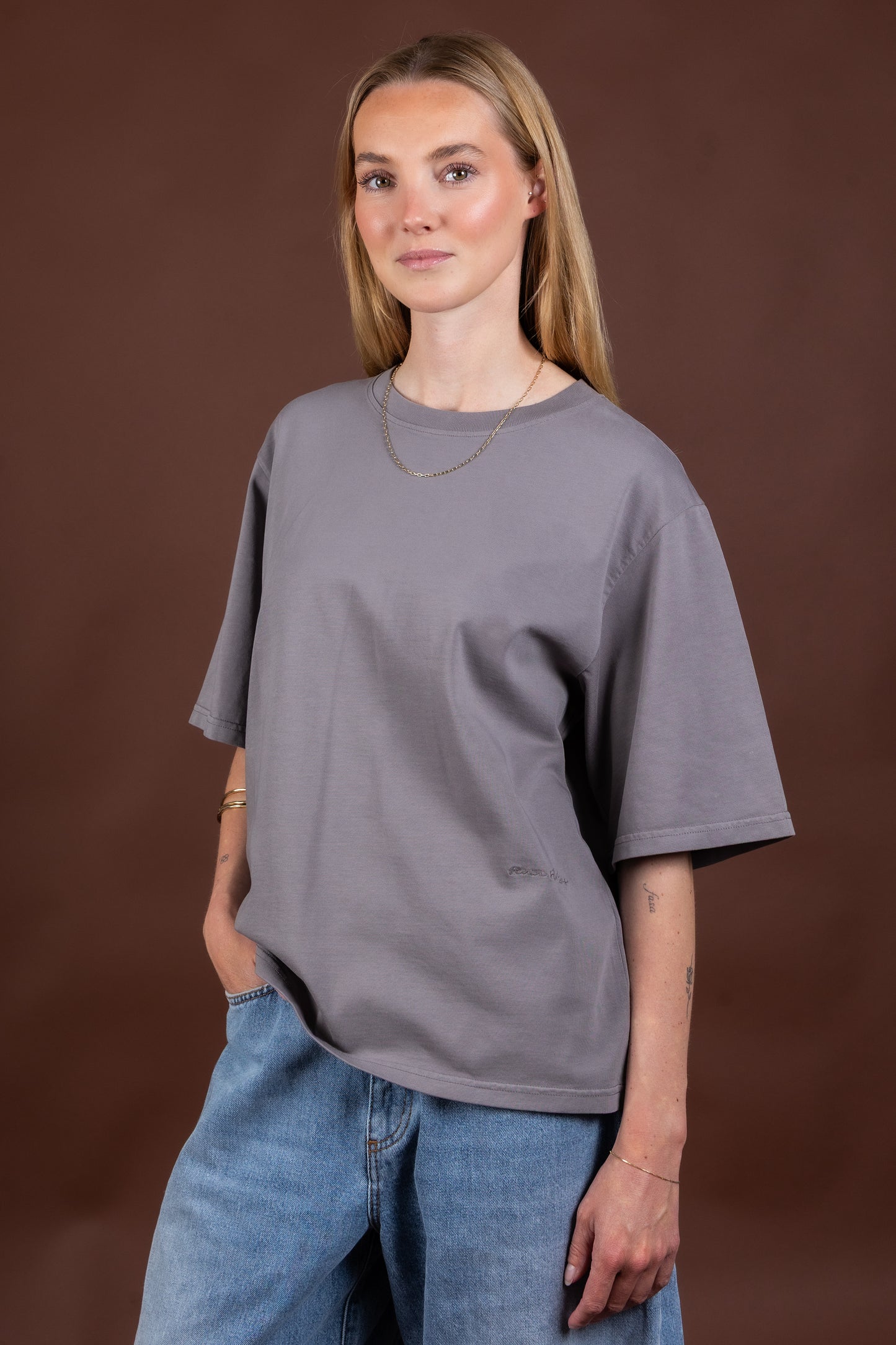BASE 01 - OVERSIZED T-SHIRT GREY