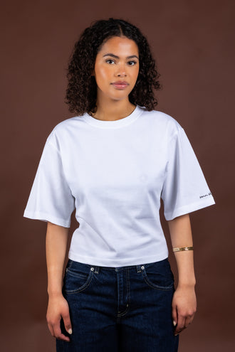 BASE 02 - FITTED T-SHIRT WHITE