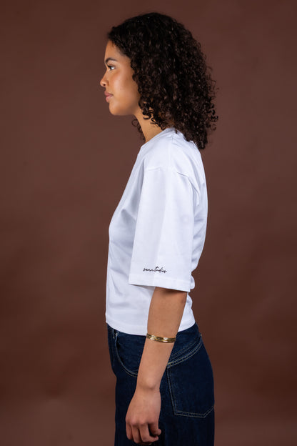 BASE 02 - FITTED T-SHIRT WHITE