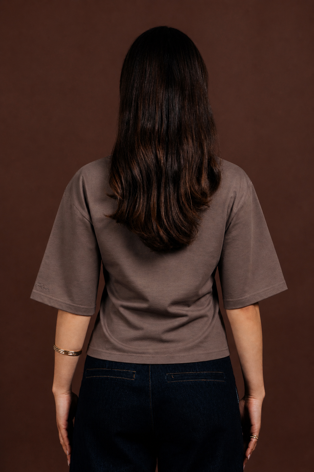 BASE 02 - FITTED T-SHIRT MOCHA