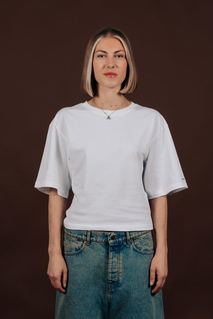 BASE 02 - FITTED T-SHIRT WHITE