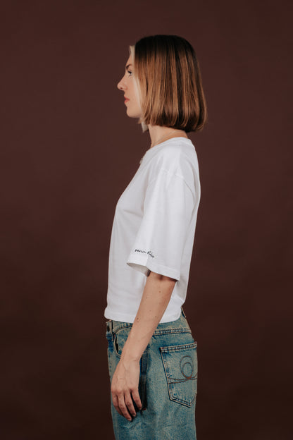 BASE 02 - FITTED T-SHIRT WHITE