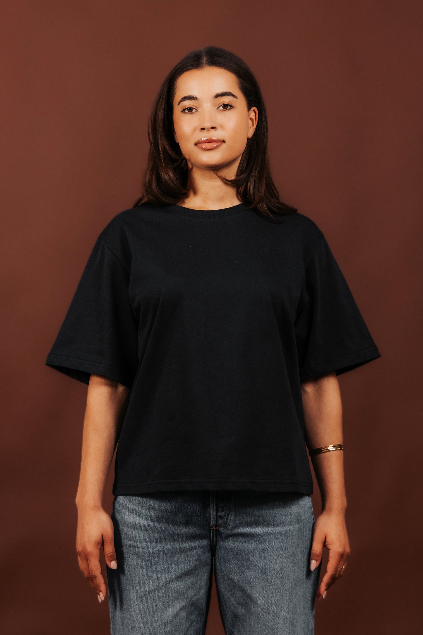 BASE 01 - OVERSIZED T-SHIRT VINTAGE BLACK