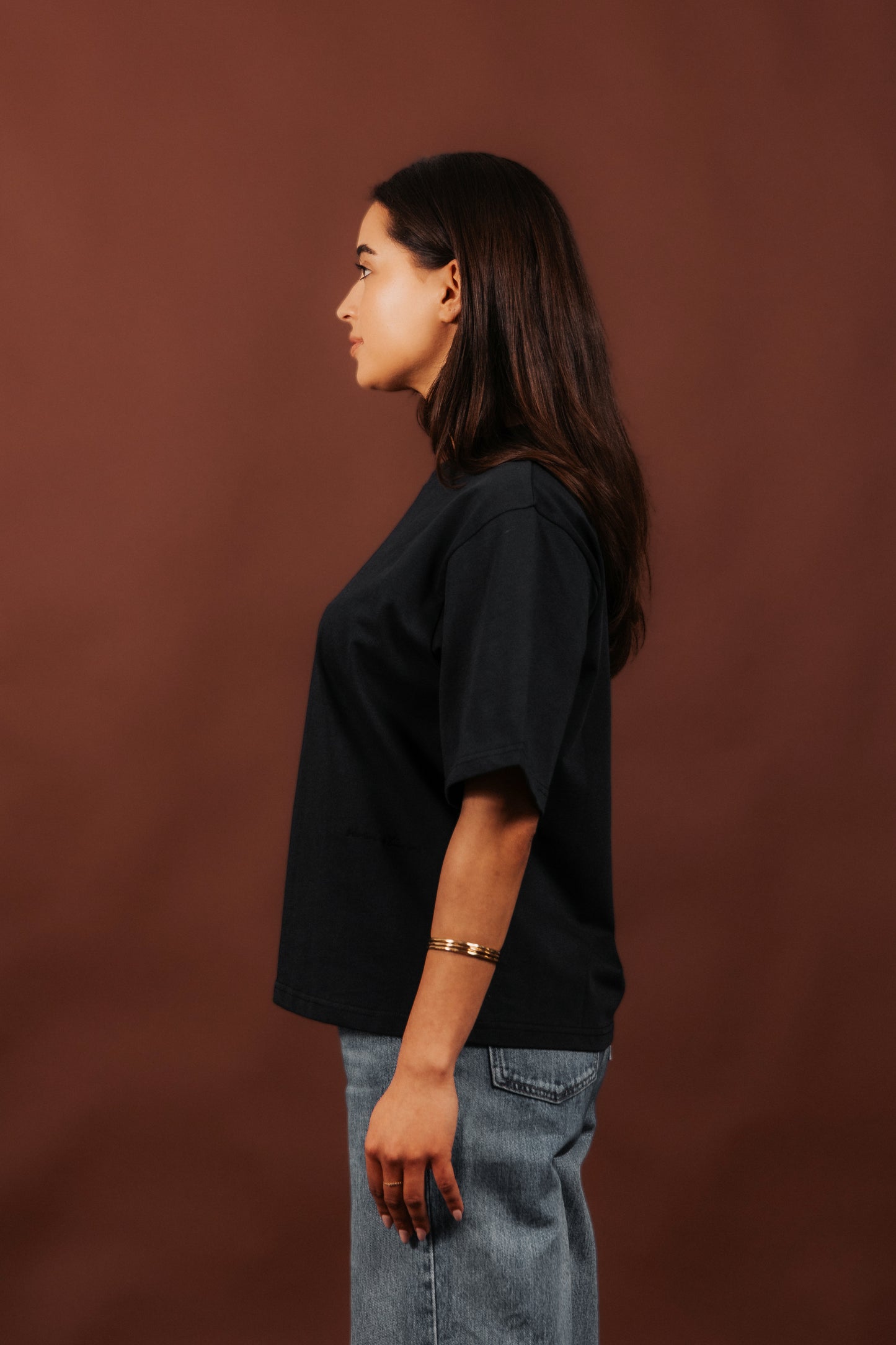 BASE 01 - OVERSIZED T-SHIRT VINTAGE BLACK